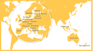 Ferratum ist global tätig