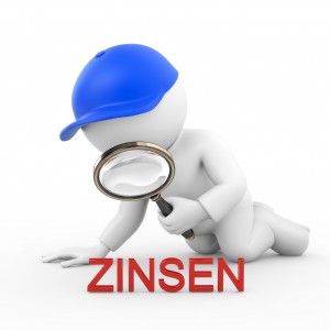 sinkende Zinsen