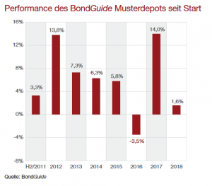 Performance BG Musterdepot seit Start