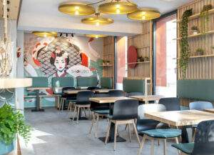 Mutares mag auch Ladenbau: hier das Shoduko in Darmstadt