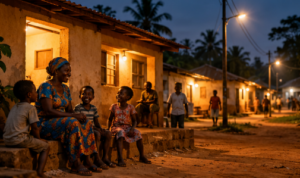 EWIA will über das Projekt das Dorf im Kamerun elektrifizieren